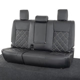 Toyota Hilux Invincible 2016+ Leatherette Seat Covers - Rear