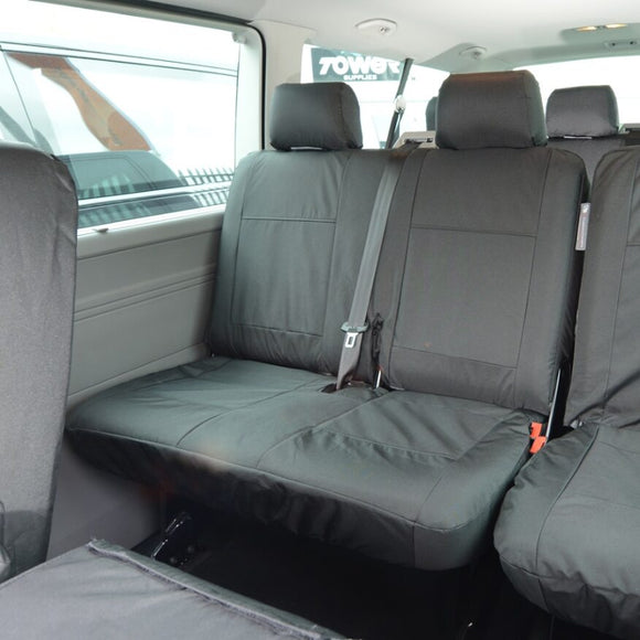 Volkswagen Transporter T5 Kombi Van 2011-2015 Tailored  Seat Covers - Rear Twin Seat Second Row